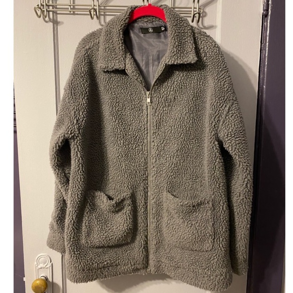 Oversized Teddy Coat